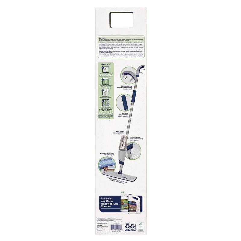 slide 3 of 9, Bona Multi-Surface Floors Air Spray Mop Starter Kit, 1 ct