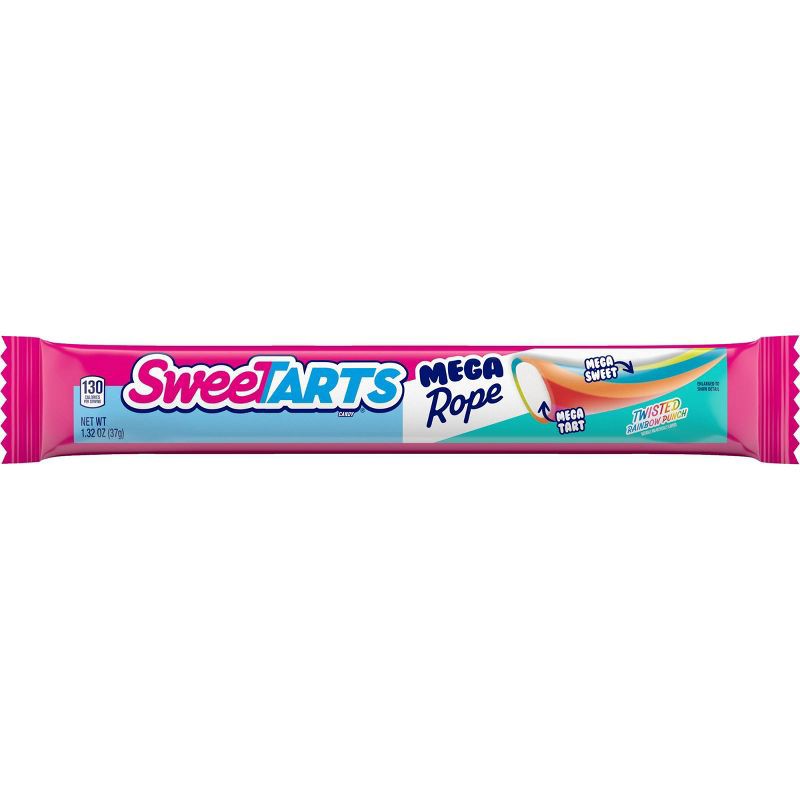 slide 1 of 7, SweeTARTS Mega Rope Single Candy - 1.32oz, 1.32 oz