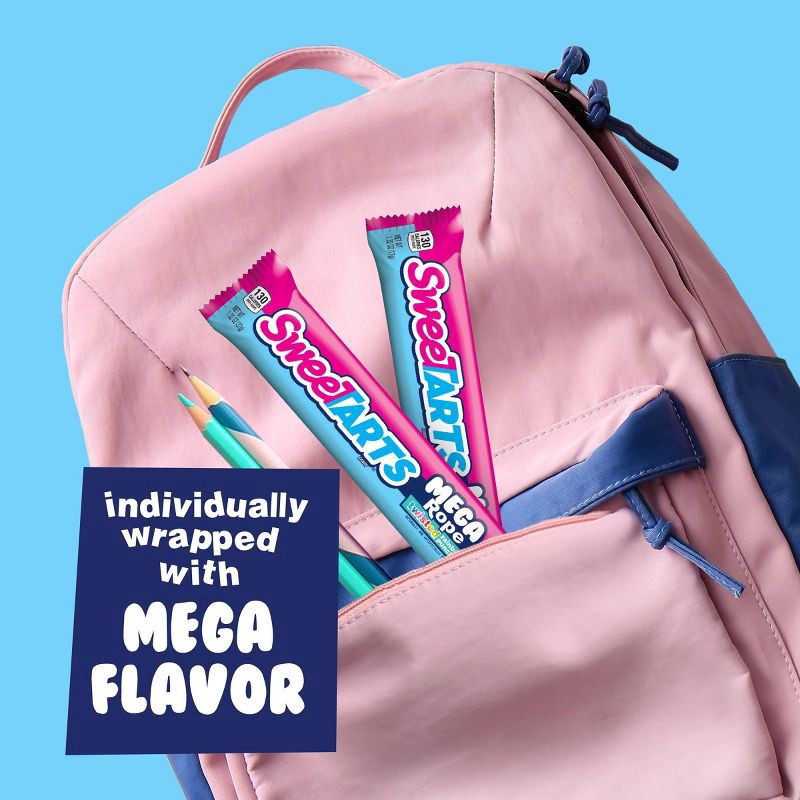 slide 7 of 7, SweeTARTS Mega Rope Single Candy - 1.32oz, 1.32 oz