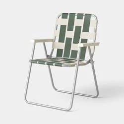 Webstrap Folding Chair Green - Room Essentials™