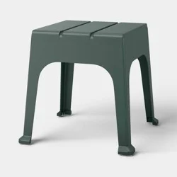 Square Accent Patio End Table Green - Room Essentials™