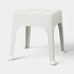 Square Accent Patio End Table Cream - Room Essentials™