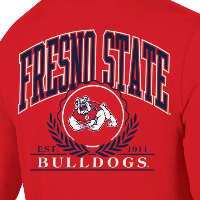 slide 3 of 3, NCAA Fresno State Bulldogs Men's Long Sleeve T-Shirt - XL, 1 ct