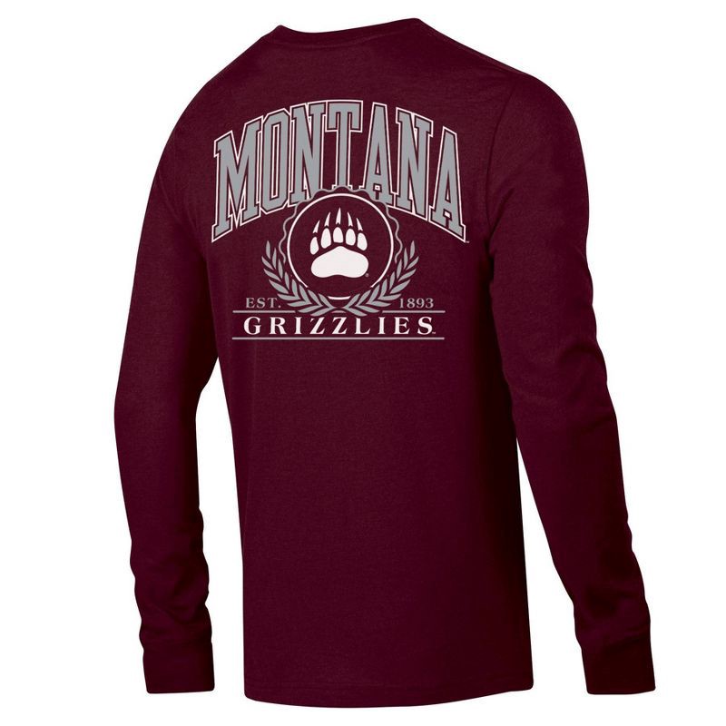 slide 2 of 3, NCAA Montana Grizzlies Men's Long Sleeve T-Shirt - L, 1 ct