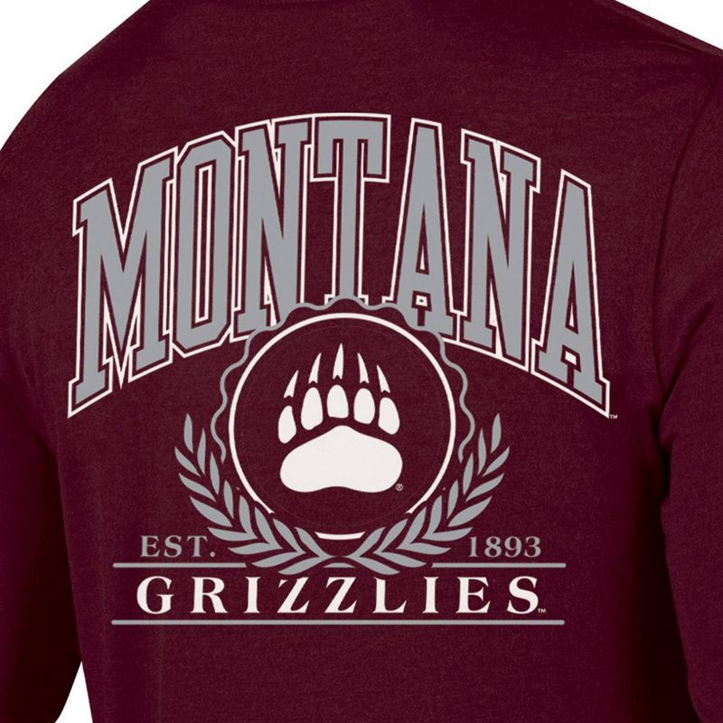 slide 3 of 3, NCAA Montana Grizzlies Men's Long Sleeve T-Shirt - L, 1 ct