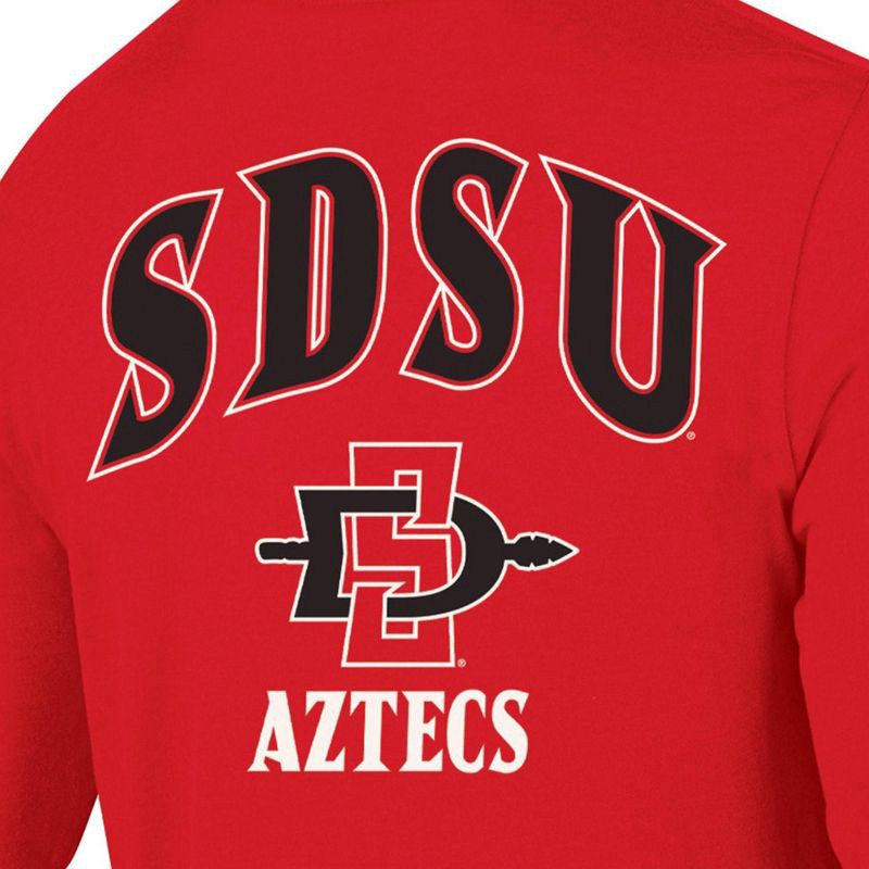 slide 3 of 3, NCAA San Diego State Aztecs Men's Long Sleeve T-Shirt - S, 1 ct