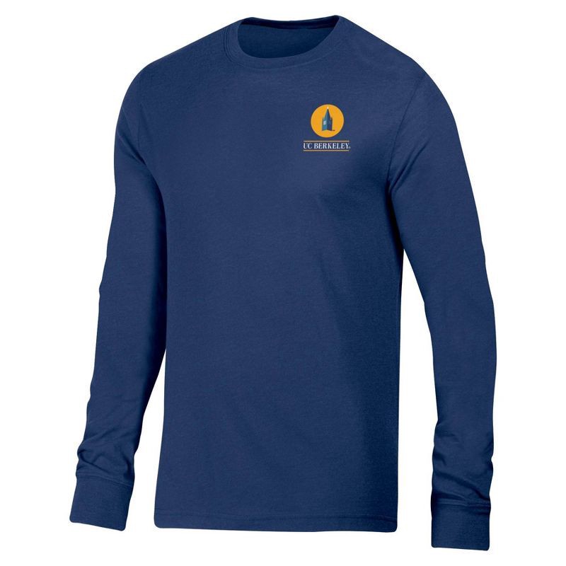 slide 1 of 3, NCAA Cal Golden Bears Men's Long Sleeve T-Shirt - S, 1 ct