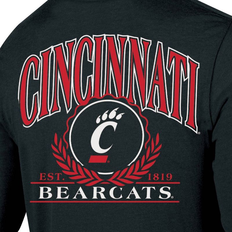 slide 3 of 3, NCAA Cincinnati Bearcats Men's Long Sleeve T-Shirt - L, 1 ct