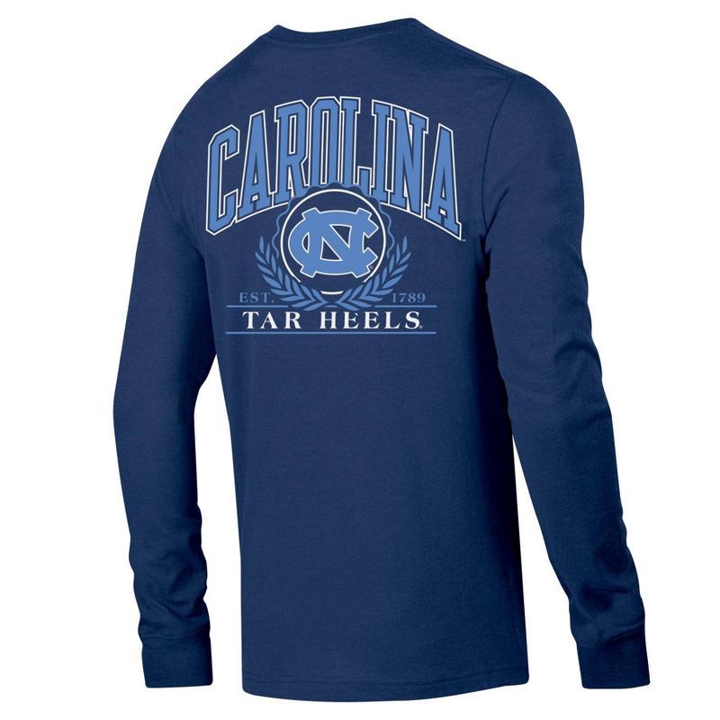 slide 2 of 3, NCAA North Carolina Tar Heels Men's Long Sleeve T-Shirt - XXL, 1 ct