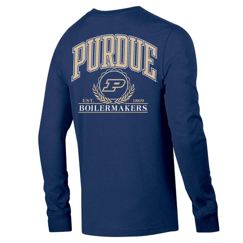 slide 2 of 3, NCAA Purdue Boilermakers Men's Long Sleeve T-Shirt - XXL, 1 ct