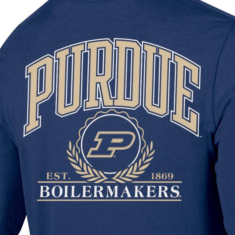 slide 3 of 3, NCAA Purdue Boilermakers Men's Long Sleeve T-Shirt - XXL, 1 ct