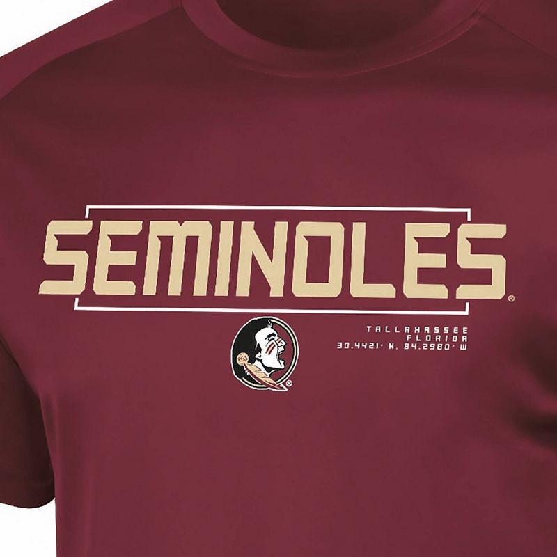 slide 3 of 3, NCAA Florida State Seminoles Men's Poly T-Shirt - XL, 1 ct