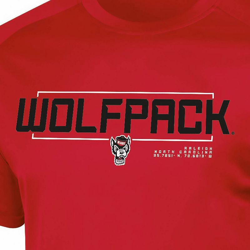 slide 3 of 3, NCAA NC State Wolfpack Men's Poly T-Shirt - XXL, 1 ct