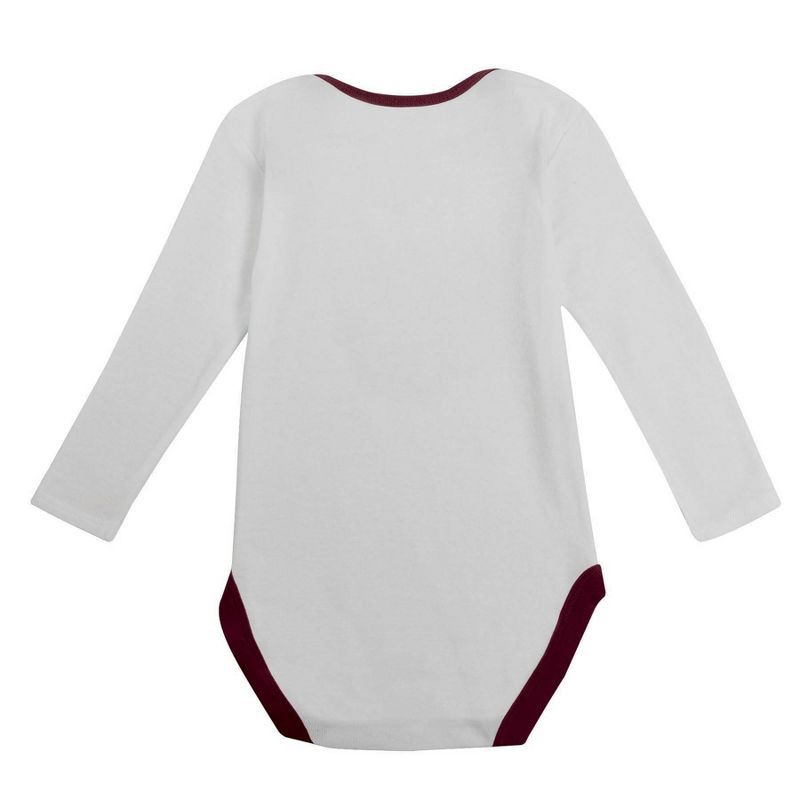 slide 2 of 5, NCAA Minnesota Golden Gophers Infant Boys' 2pk Long Sleeve Bodysuit - 0-3M, 2 ct