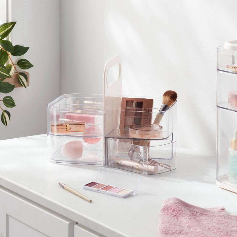 slide 2 of 4, Cosmetic Countertop Caddy - Brightroom™, 1 ct