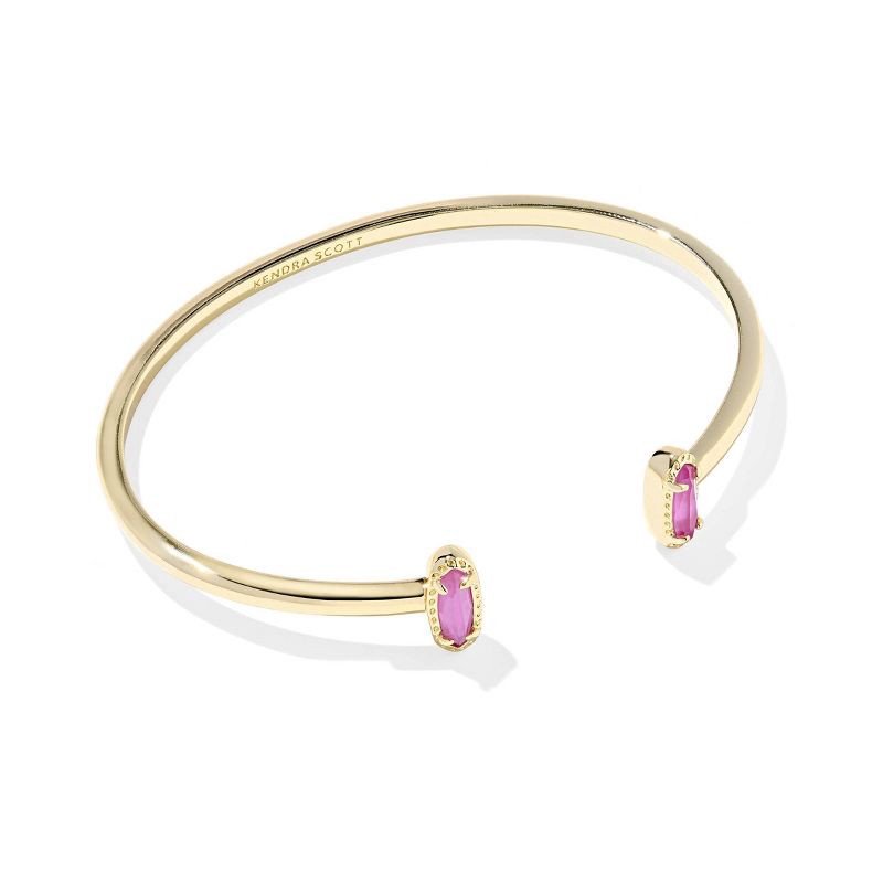 slide 1 of 1, Kendra Scott Emma Cuff Bracelet - Gold/Bright Magenta, 1 ct
