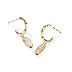 Kendra Scott Emma Huggie Hoop Earrings - Gold