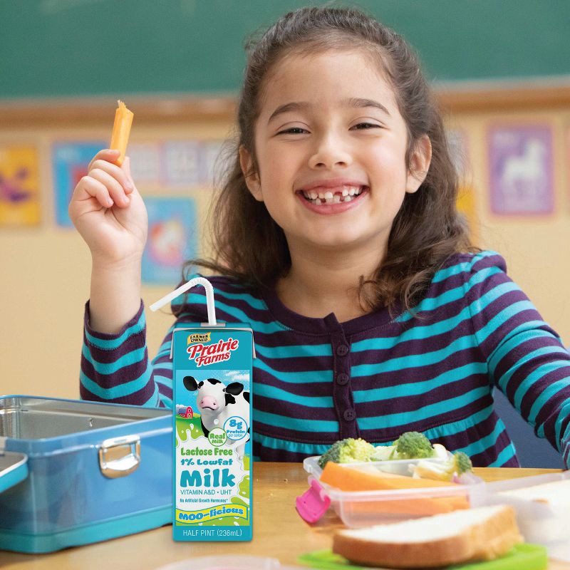 slide 5 of 11, Prairie Farms 1% Lactose Free Milk - 3pk/8 fl oz, 3 ct, 8 fl oz