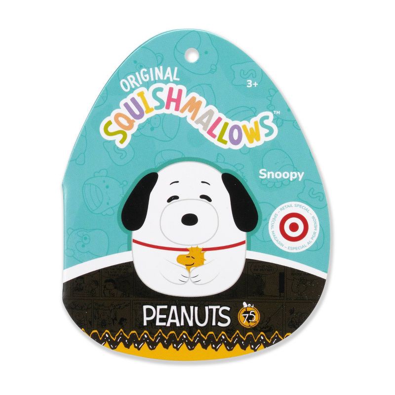 slide 11 of 12, Peanuts 12" Medium Squishmallows Snoopy with Woodstock (Target Exclusive), 1 ct