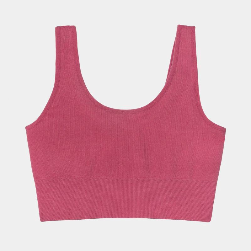 slide 6 of 6, Fruit of the Loom Women's 360° Stretch Seamless Comfort Longline Sports Bra - Lover's Knot XXL, 1 ct