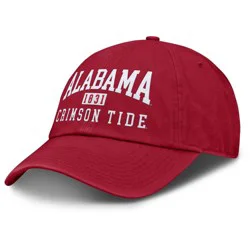 NCAA Alabama Crimson Tide Relaxed Fit Adjustable Hat