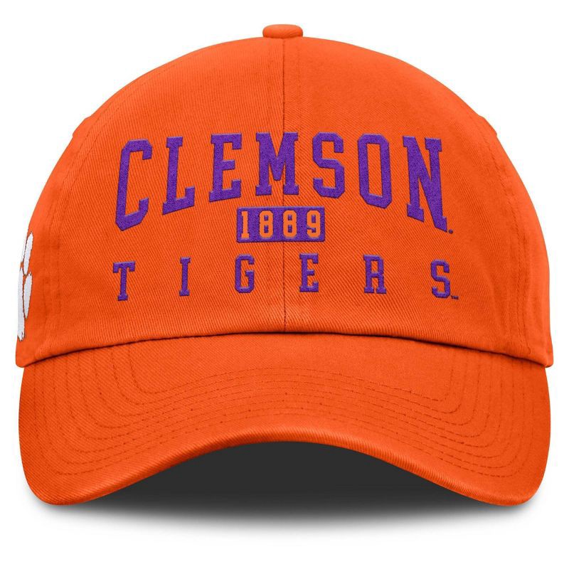 slide 2 of 4, NCAA Clemson Tigers Relaxed Fit Adjustable Hat, 1 ct