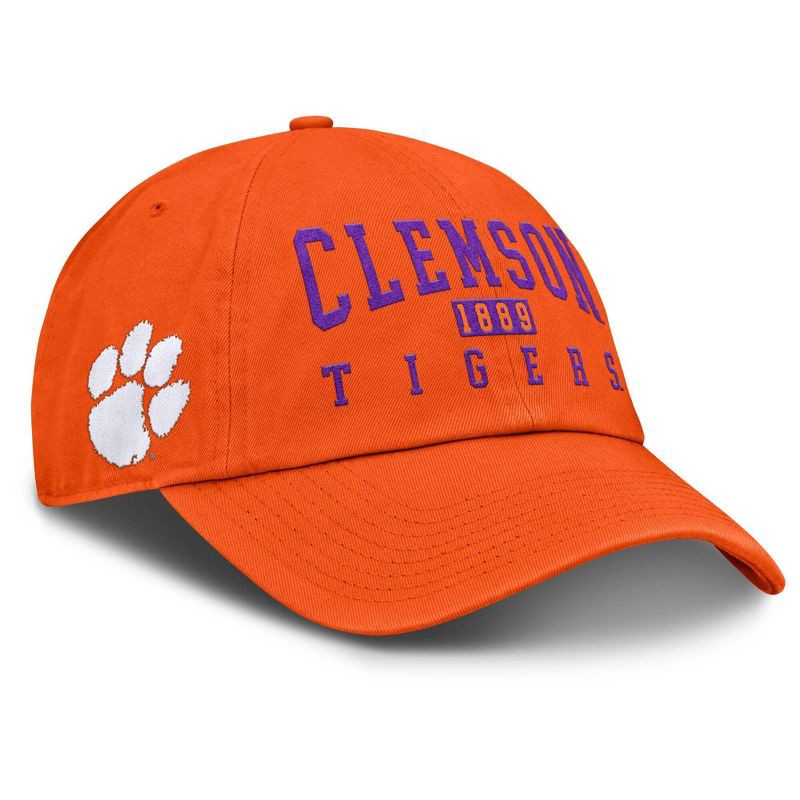 slide 3 of 4, NCAA Clemson Tigers Relaxed Fit Adjustable Hat, 1 ct