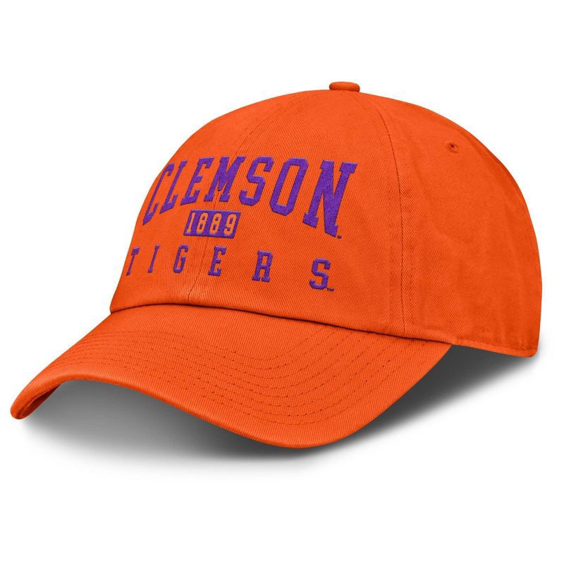 slide 1 of 4, NCAA Clemson Tigers Relaxed Fit Adjustable Hat, 1 ct
