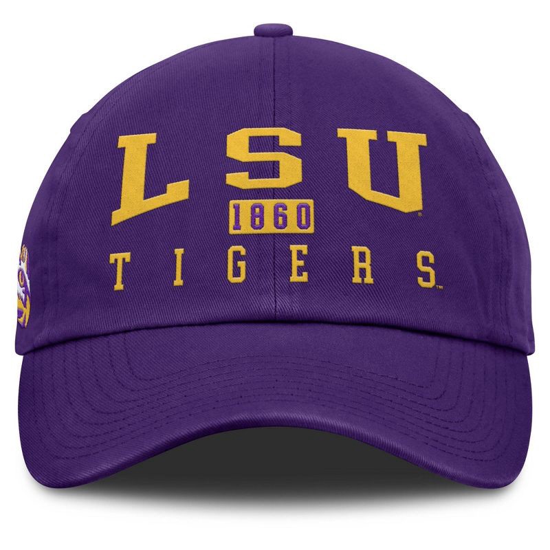 slide 2 of 4, NCAA LSU Tigers Relaxed Fit Adjustable Hat, 1 ct