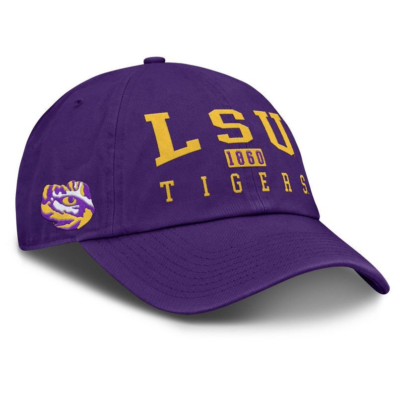 slide 3 of 4, NCAA LSU Tigers Relaxed Fit Adjustable Hat, 1 ct
