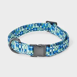 Fashion Geo Check Dog Collar - Boots & Barkley™ M