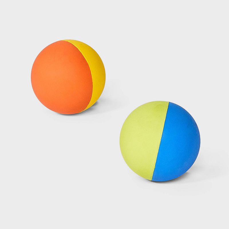 slide 3 of 3, Rubber Balls Dog Toy - 2pk - Boots & Barkley™, 2 ct