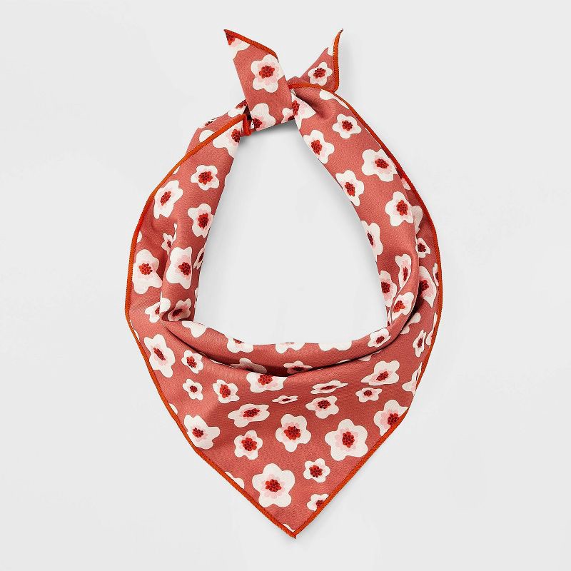 slide 2 of 3, Floral Dog Bandana - Boots & Barkley™ One Size Fits Most, 1 ct