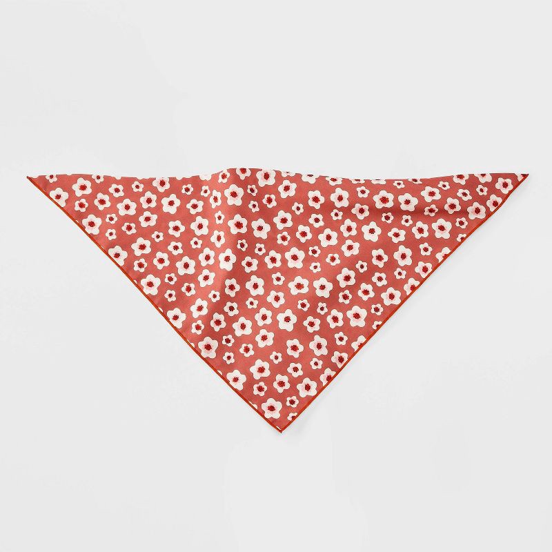 slide 3 of 3, Floral Dog Bandana - Boots & Barkley™ One Size Fits Most, 1 ct