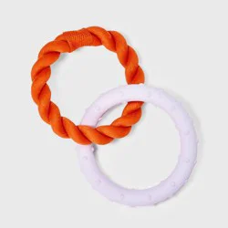 Rubber Dog Ring Toy - Boots & Barkley™