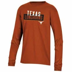 NCAA Texas Longhorns Boys' Long Sleeve T-Shirt - XS