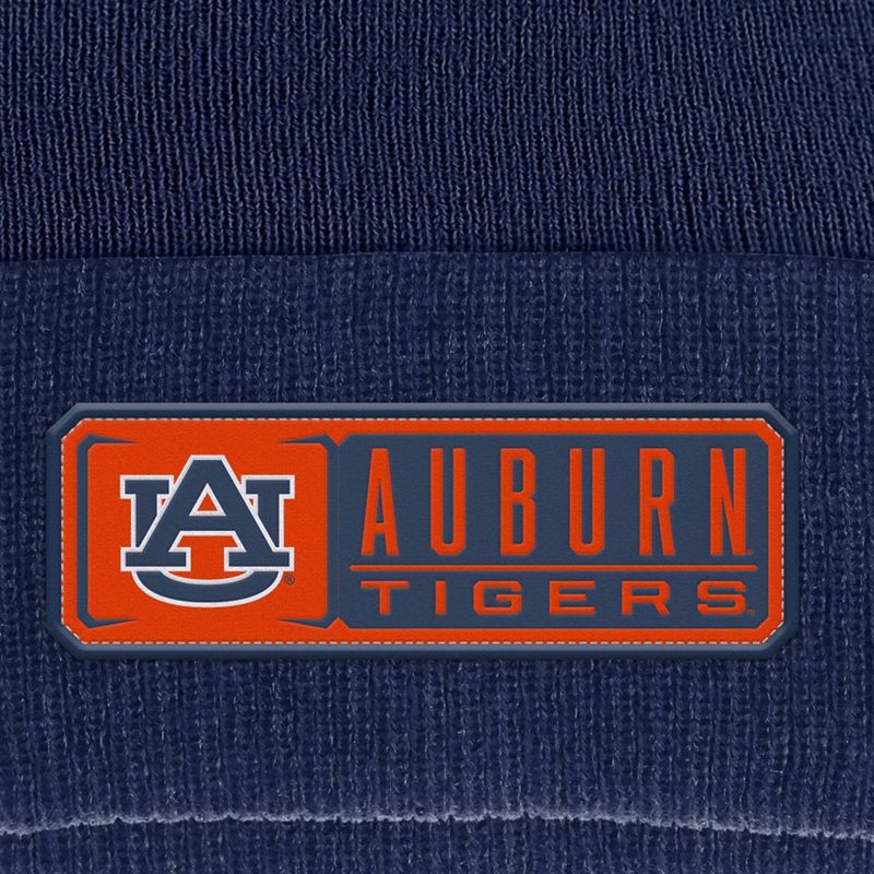 slide 3 of 3, NCAA Auburn Tigers Cuffed Pom Hat, 1 ct