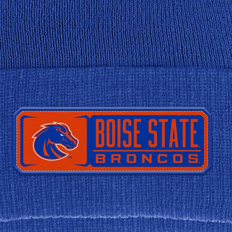 slide 3 of 3, NCAA Boise State Broncos Cuffed Pom Hat, 1 ct