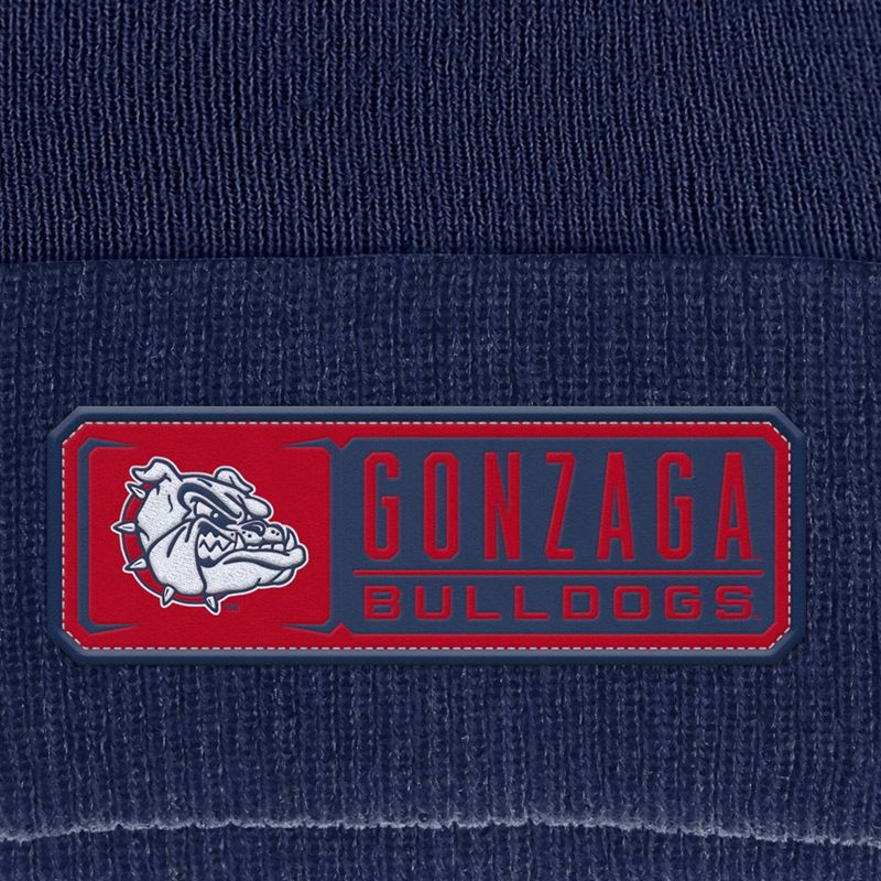 slide 3 of 3, NCAA Gonzaga Bulldogs Cuffed Pom Hat, 1 ct