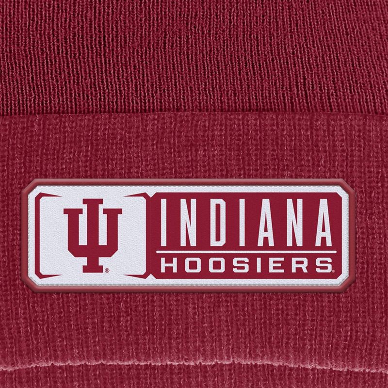 slide 3 of 3, NCAA Indiana Hoosiers Cuffed Pom Hat, 1 ct