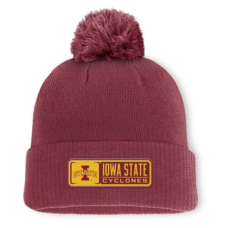 slide 1 of 3, NCAA Iowa State Cyclones Cuffed Pom Hat, 1 ct