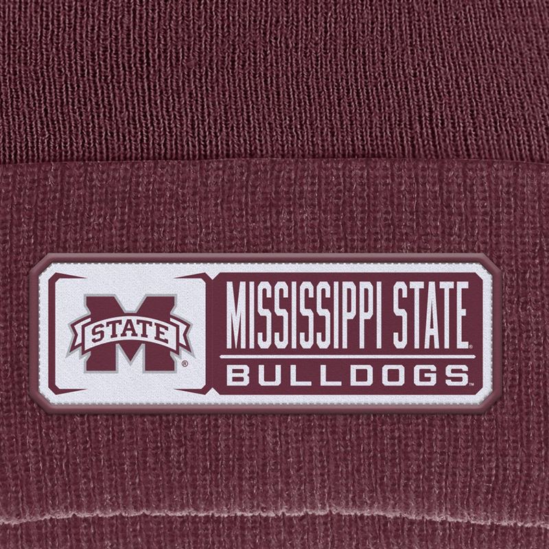 slide 3 of 3, NCAA Mississippi State Bulldogs Cuffed Pom Hat, 1 ct