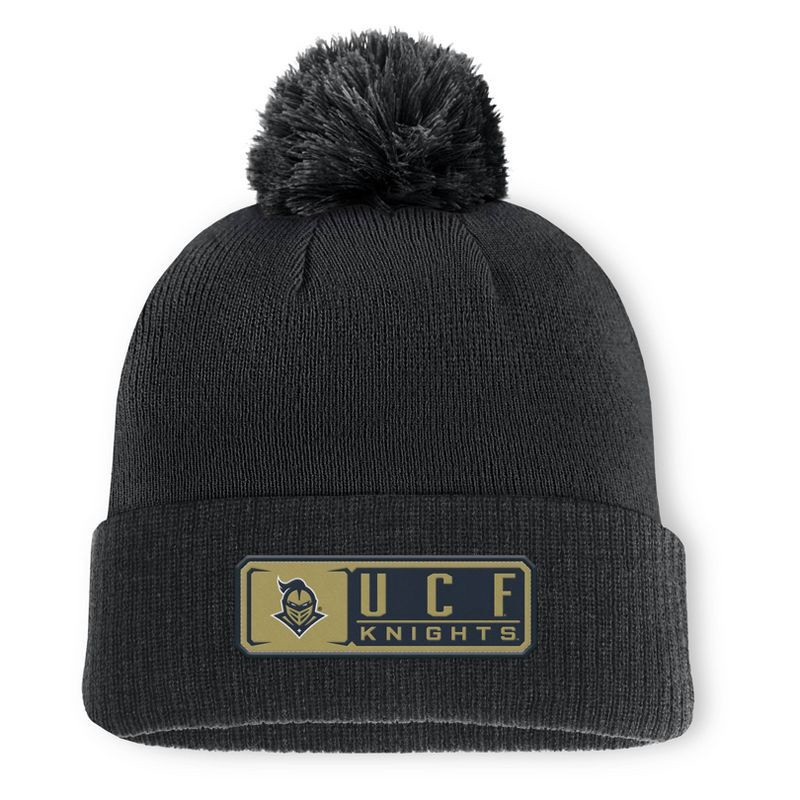 slide 1 of 3, NCAA UCF Knights Cuffed Pom Hat, 1 ct