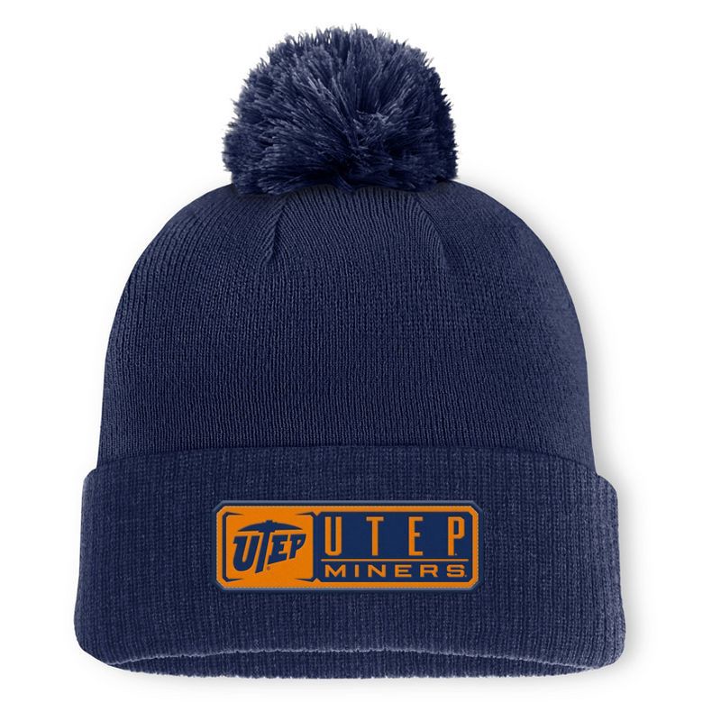 slide 1 of 3, NCAA UTEP Miners Cuffed Pom Hat, 1 ct