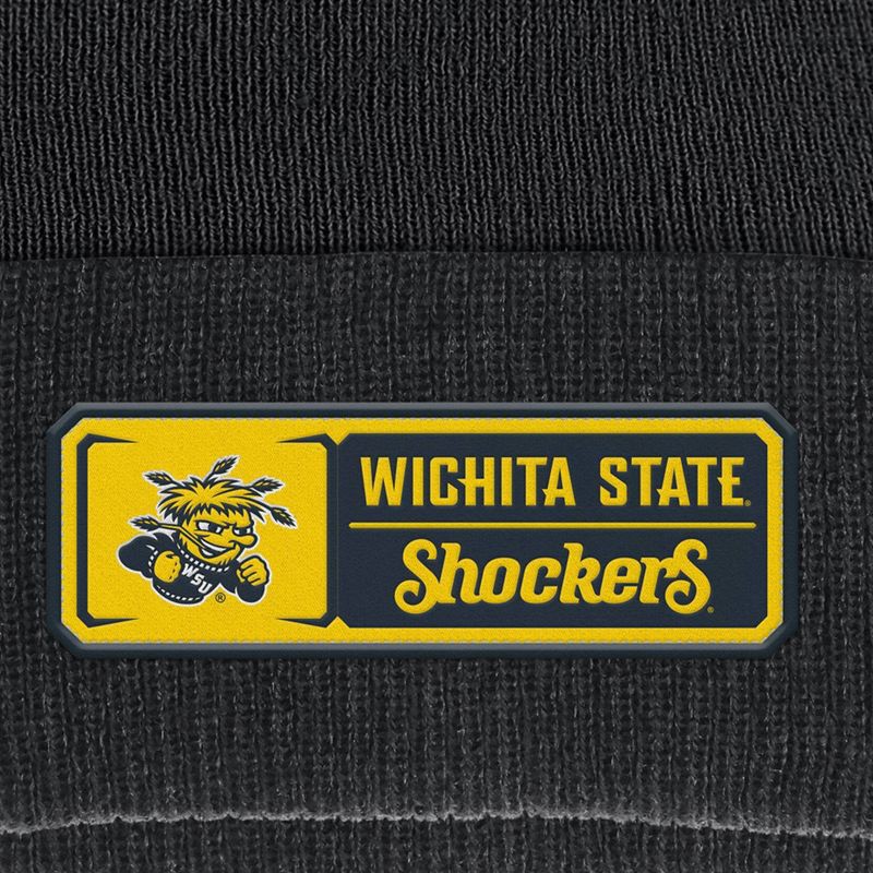 slide 3 of 3, NCAA Wichita State Shockers Cuffed Pom Hat, 1 ct