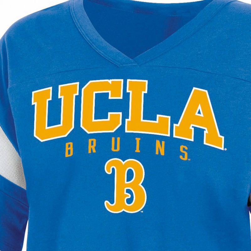 slide 3 of 3, NCAA UCLA Bruins Women's Jersey T-Shirt - L, 1 ct