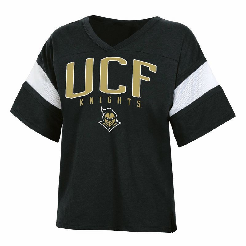 slide 1 of 3, NCAA UCF Knights Women's Jersey T-Shirt - L, 1 ct