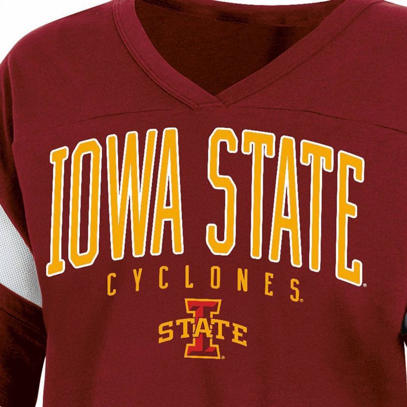slide 3 of 3, NCAA Iowa State Cyclones Women's Jersey T-Shirt - S, 1 ct