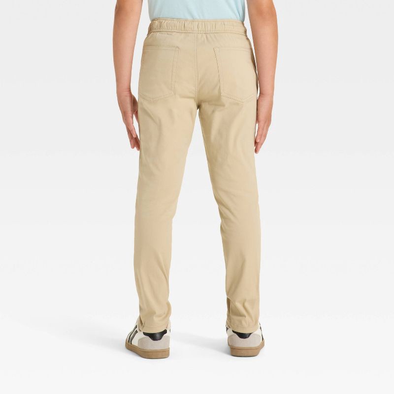 slide 2 of 3, Boys' Quick Dry Stretch Pants - Cat & Jack™ Beige 5, 1 ct