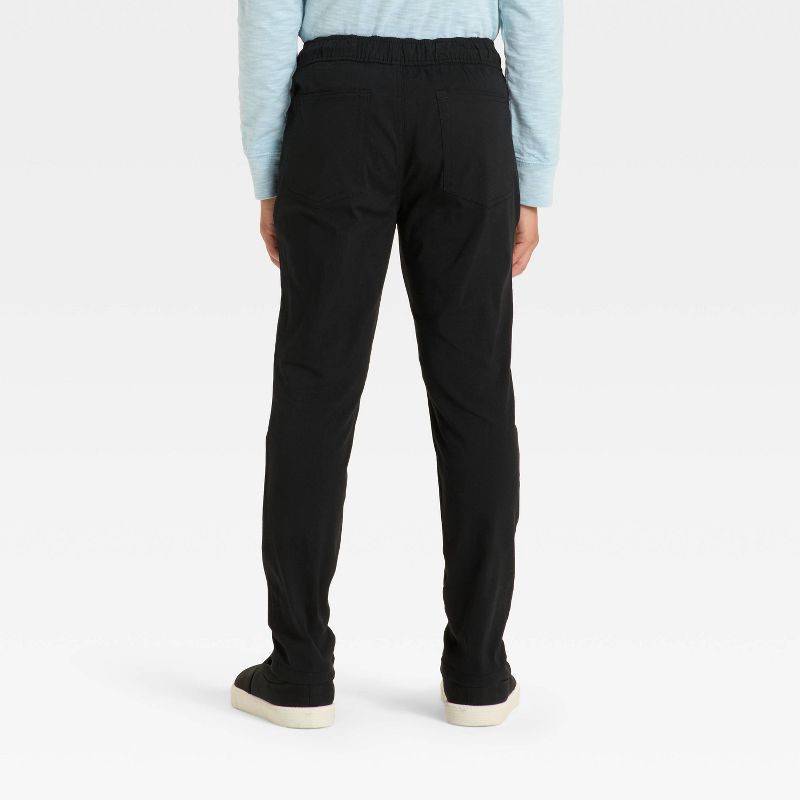 slide 2 of 3, Boys' Quick Dry Stretch Pants - Cat & Jack™ Black 8, 1 ct